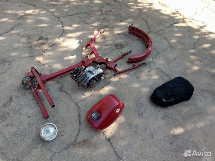 Части Мопеда рига 12