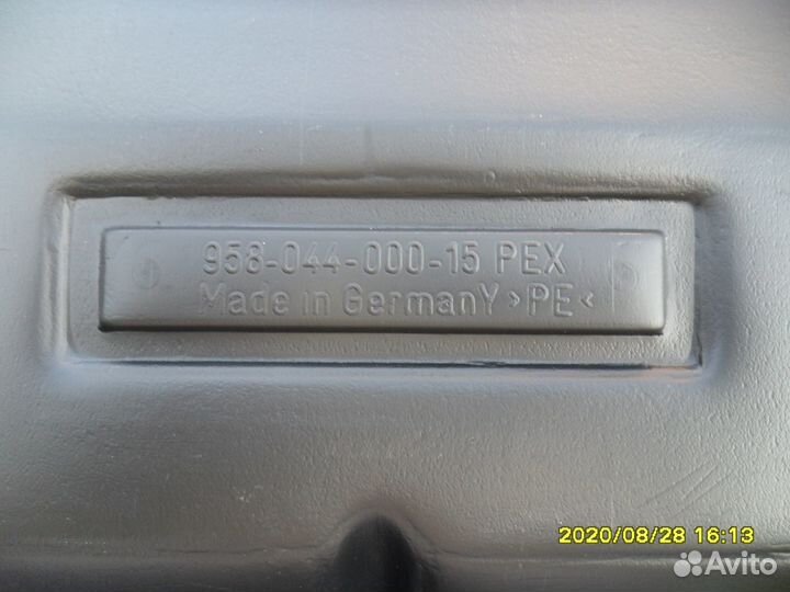 Поддон с высокими бортами в багажник Порше Кайен