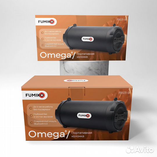 Блютуз-колонка Fumiko Omega (Hовая)