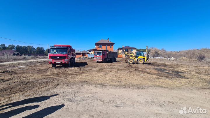 Уборка расчистка участка Снос домов