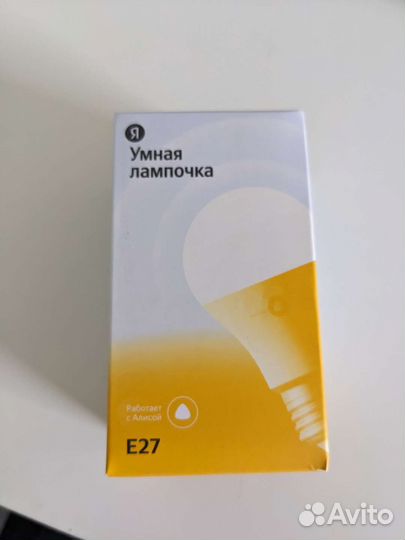 Умная лампочка яндекс E27