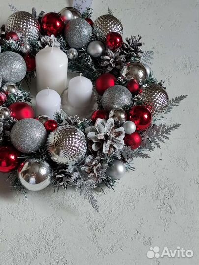 Новогодний рождественский венок