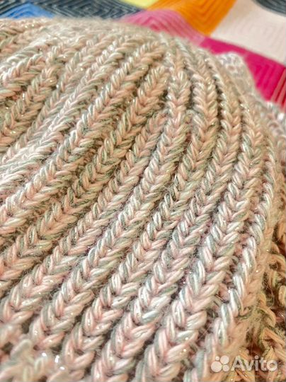 Комплект шапка и шарф женский