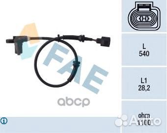Датчик ABS Audi 78003 FAE