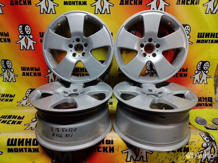 Литые диски R18 5*112 8.5J dia66.6