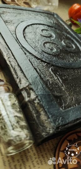 Блокнот крафт Трискелион (волчонок, teen wolf)