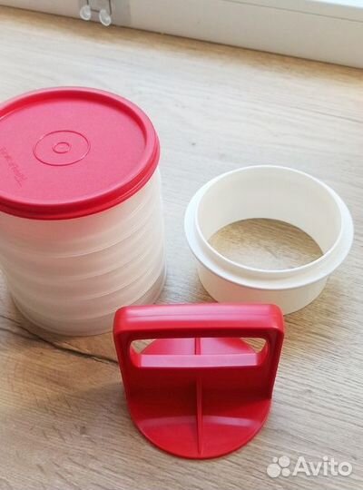 Набор для приготовления и замор бургеров Tuppeware