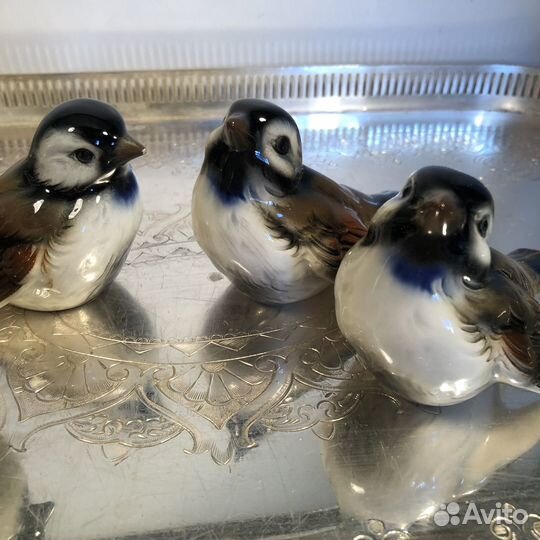 Четыре маленьких воробушка гебель