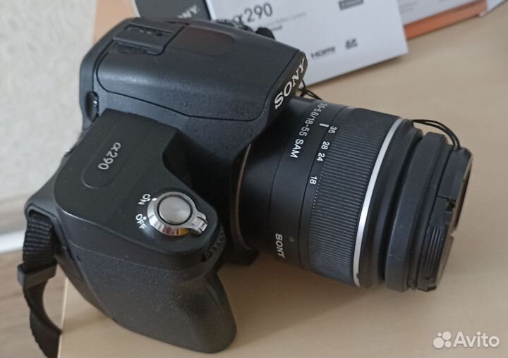 Фотоаппарат Sony Alpha dslr-A290