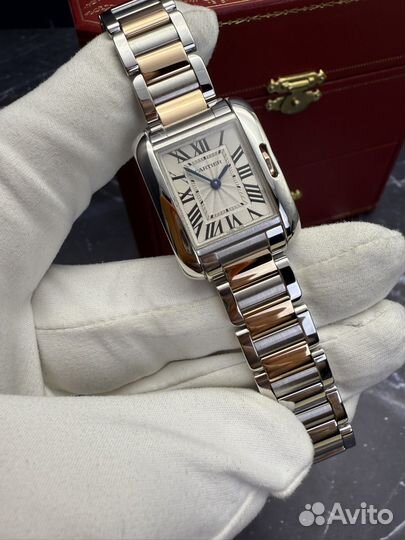 Cartier Tank Anglaise Mix Gold 750