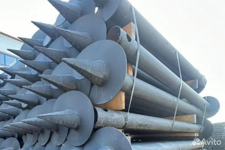 Винтовая свая 57х3х3000 мм. Код: 621/471