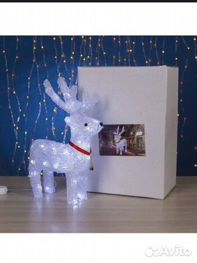 Светодиодный олень