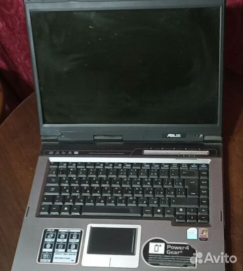 Ноутбук asus на запчасти б/у