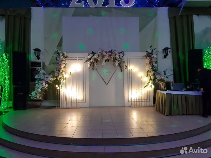 Ведущий,диджей,звукорежиссер