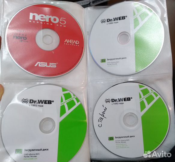 CD DVD диски Verbatim Mirex SmartTr NeroEx DrWeb