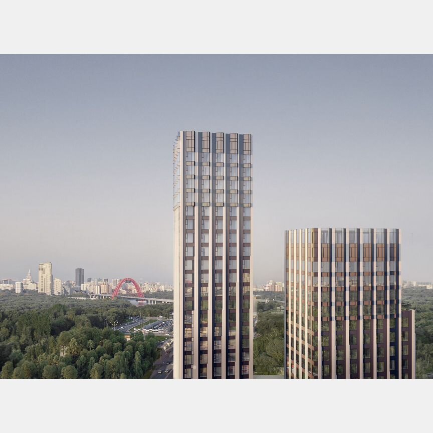 2-к. квартира, 87,6 м², 3/43 эт.