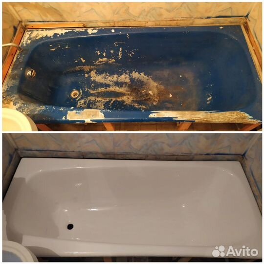 Реставрация ванн жидким акрилом
