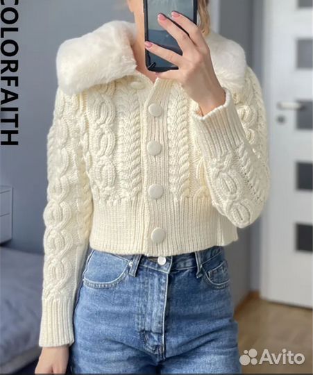 Шикарный кардиган шубка