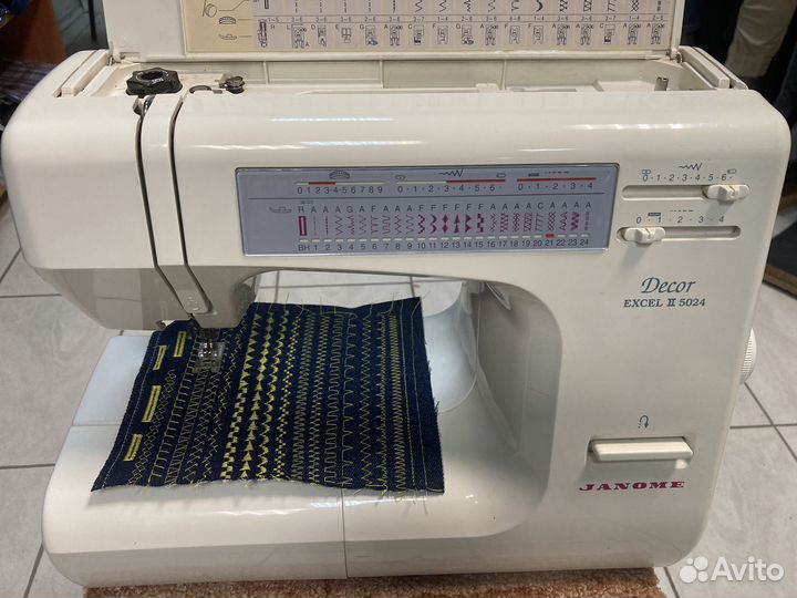 Швейная машина Janome Decor excel 5024