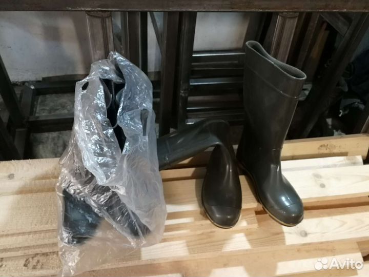 Сапоги резиновые мужские 43