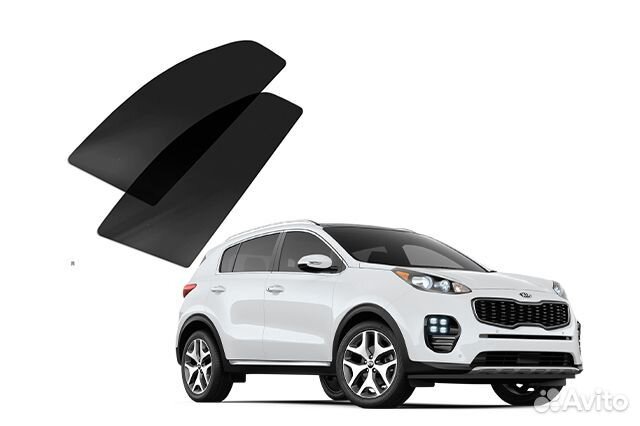 Съемная силиконовая тонировка Kia Sportage 4