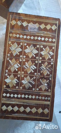 Шкатулки СССР деревянные