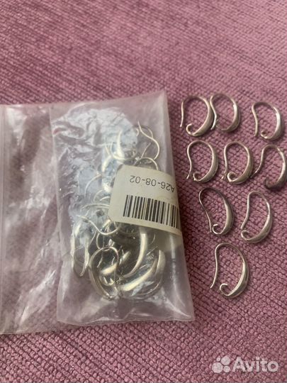 Фурнитура для бижутерии(серьги)