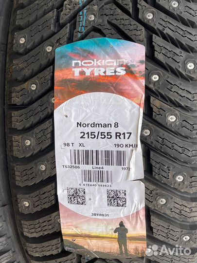 Nokian Tyres Nordman 8 215/55 R17 98T
