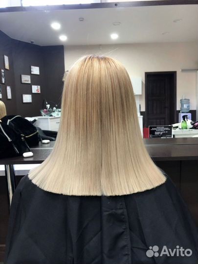 Стрижка горячими ножницами