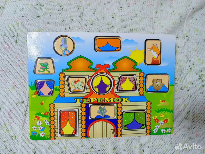 Деревянные развивающие игрушки