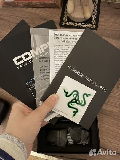 Беспроводные наушники Razer Hammerhead Pro