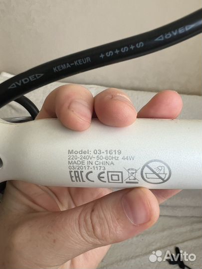 Плойка для волос exception dewal 03-1619