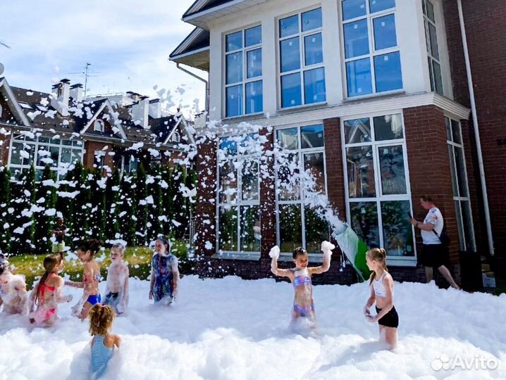 Пенная вечеринка / краски холи