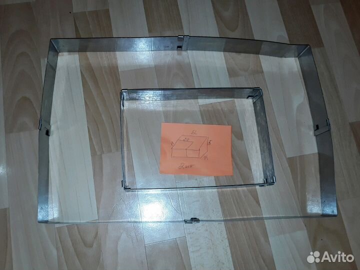 Форма для выпечки и салатов. Нержавейка