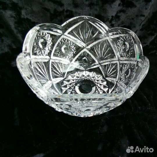Хрустальная вазочка СССР