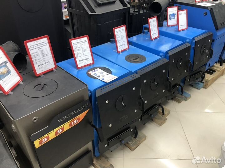 Котел твердотопливный Енисей zota