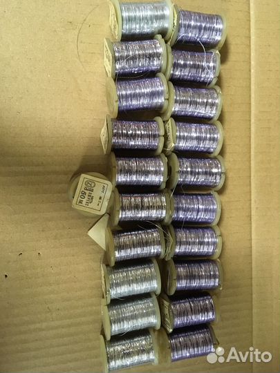 Нитки люрекс