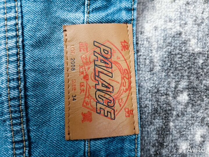 Джинсы palace x evisu flowers