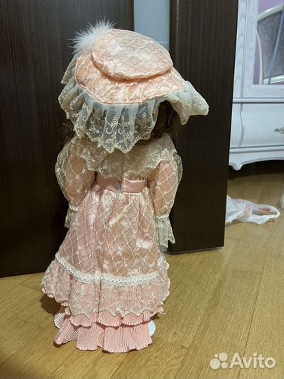 Интерьерная кукла ручной работы фарфоровая