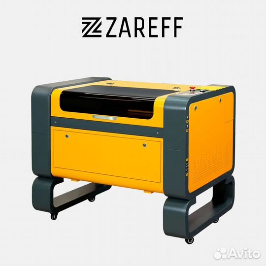 Лазерный станок Zareff Plus 600х400мм 60x40 60W