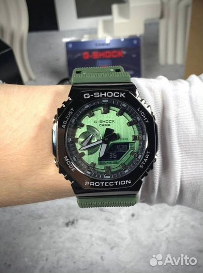 Часы G-Shock 2100 зеленые