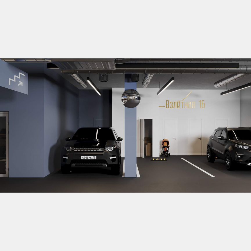 1-к. квартира, 52,5 м², 2/5 эт.