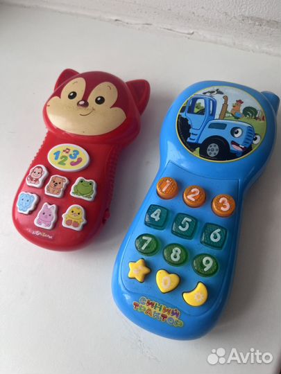 Детский телефон музыкальный