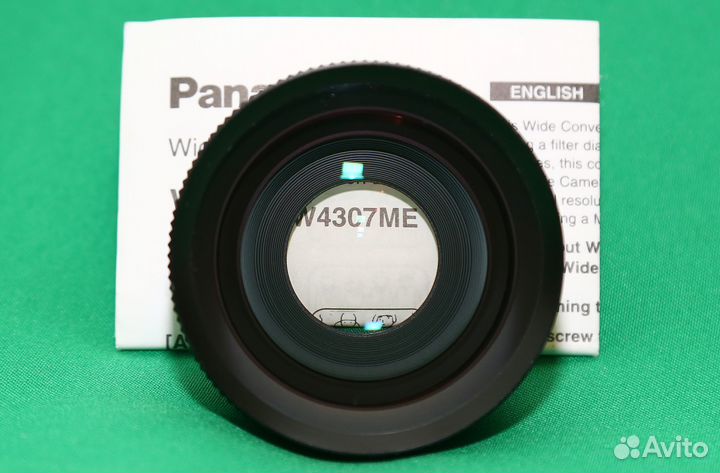 Panasonic Wide Conversion Lens AG-VW 4307 Оригинал