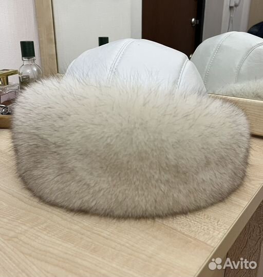 Шапка женская из песца