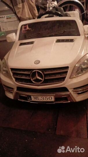 Детский электромобиль mercedes бу
