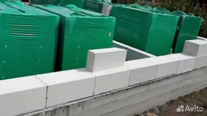 Газоблоки от произоводителя. Объём