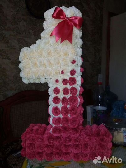 Цифра 1 на день рождения