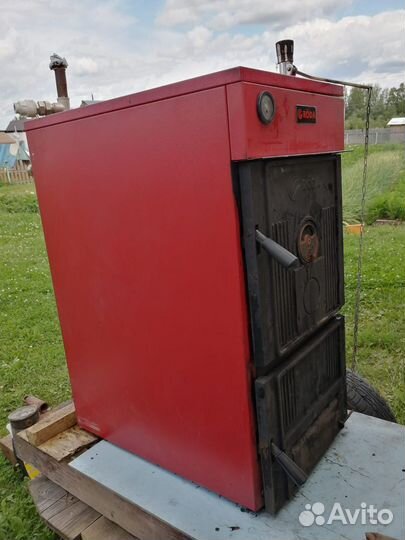 Твердотопливный котел длительного горения бу