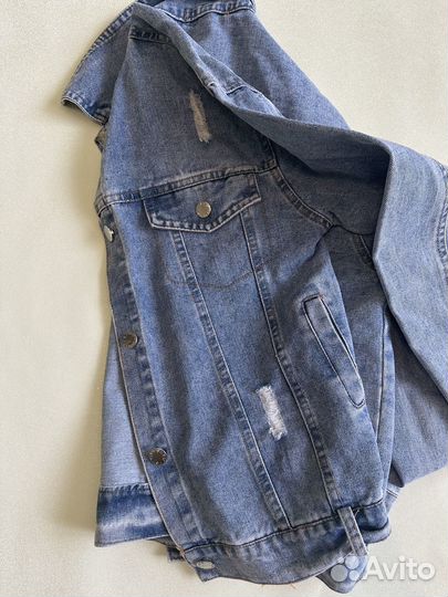 Джинсовая куртка для девочки